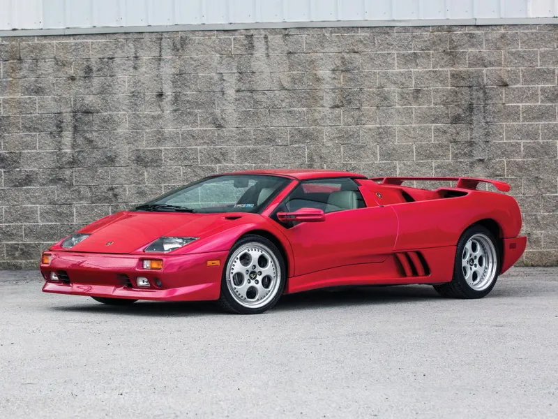 Lamborghini Diablo рестайлинг 1998, открытый кузов, 1 поколение (01.1998 - 01.2000)