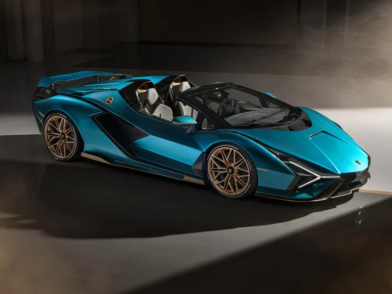 Lamborghini Sian 2020, открытый кузов, 1 поколение (07.2020 - 12.2022)