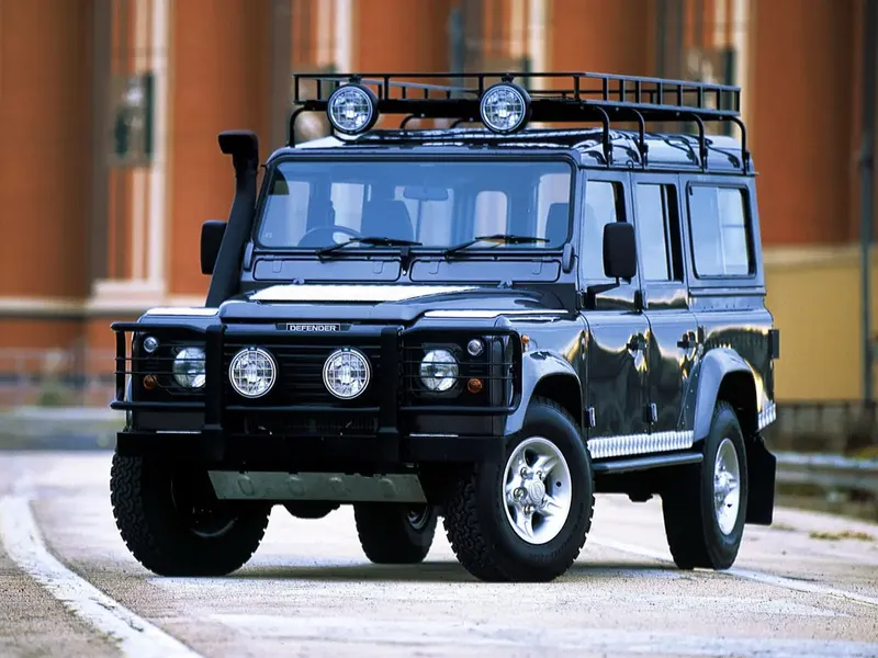 Land Rover Defender 1990, джип/suv 5 дв., 1 поколение, 110 (09.1990 - 08.2007)