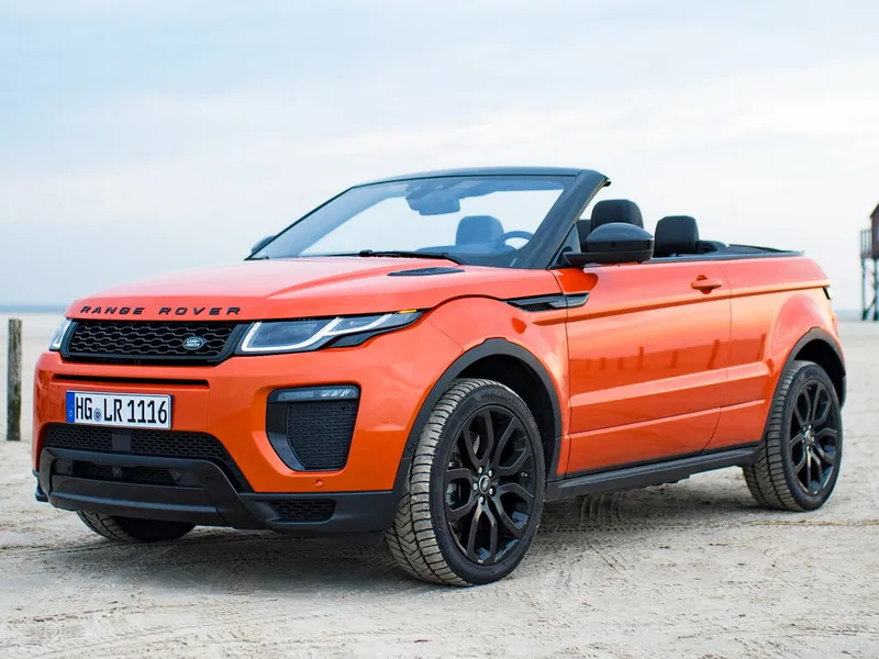 Land Rover Range Rover Evoque рестайлинг 2015, открытый кузов, 1 поколение, L538 (03.2015 - 03.2019)