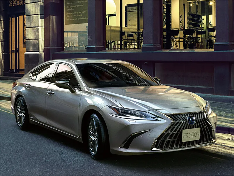 Lexus ES300h рестайлинг 2021, седан, 7 поколение, AXZH10 (08.2021 - н.в.)