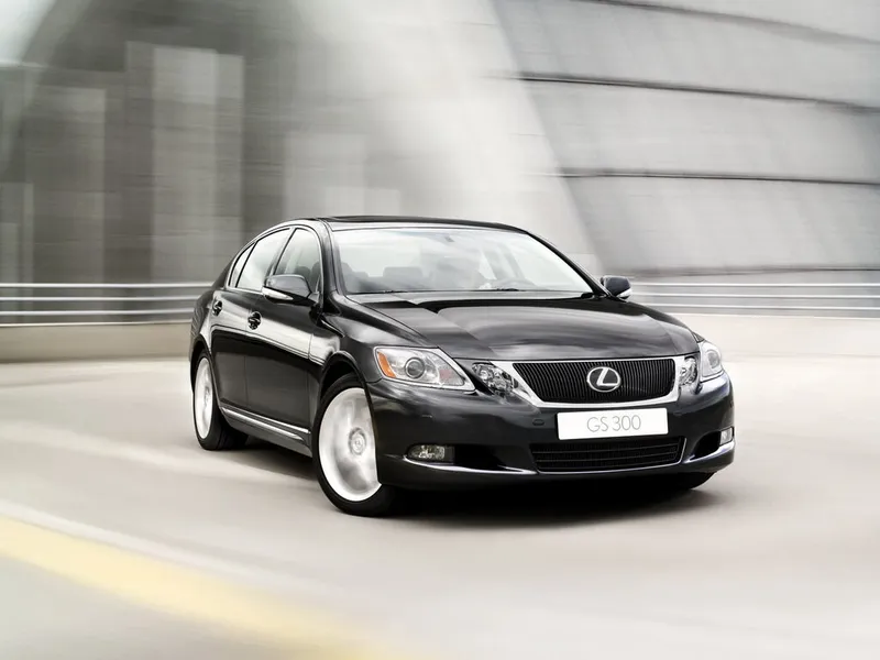 Lexus GS300 рестайлинг 2007, седан, 3 поколение, S190 (01.2007 - 12.2012)