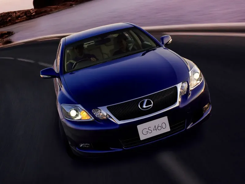 Lexus GS460 рестайлинг 2007, седан, 3 поколение, S190 (10.2007 - 12.2011)