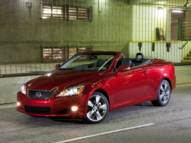 Lexus IS250C рестайлинг 2008, открытый кузов, 2 поколение, XE20 (10.2008 - 05.2013)