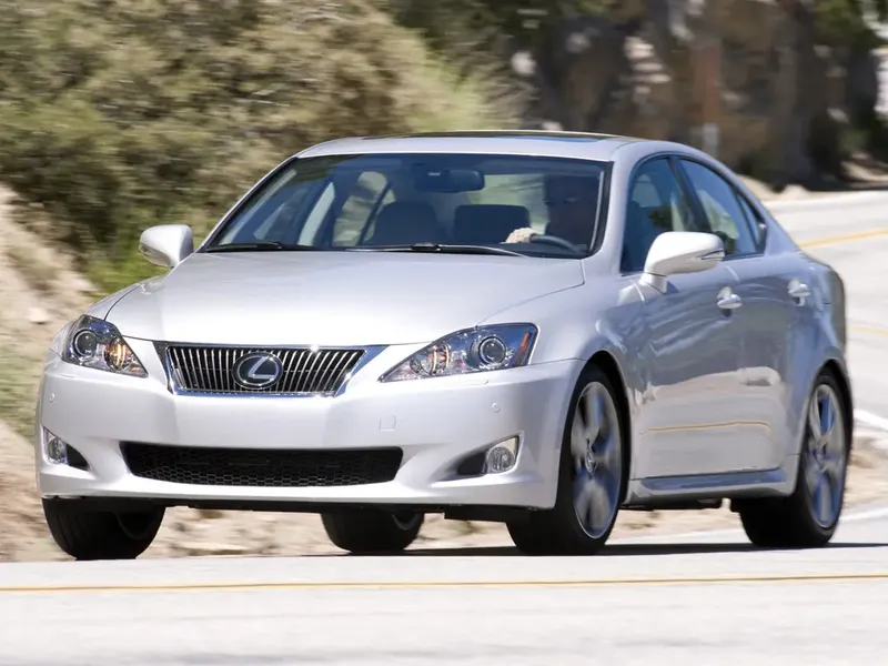 Lexus IS350 рестайлинг 2008, седан, 2 поколение, XE20 (09.2008 - 01.2010)