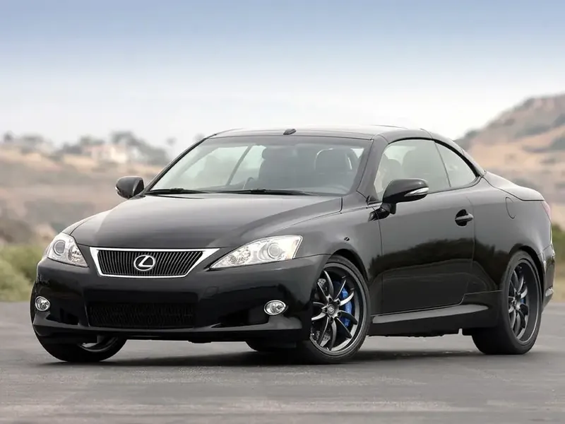 Lexus IS350C рестайлинг 2009, открытый кузов, 2 поколение, XE20 (05.2009 - 05.2014)