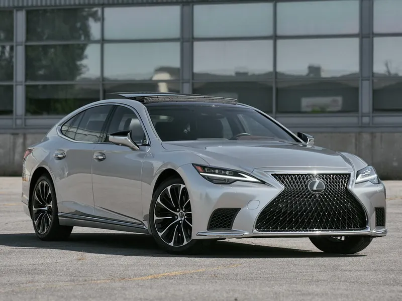 Lexus LS500h рестайлинг 2020, седан, 5 поколение, XF50 (07.2020 - н.в.)