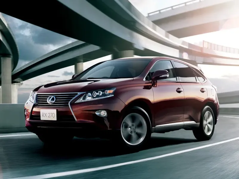 Lexus RX270 рестайлинг 2012, джип/suv 5 дв., 3 поколение, AL10 (03.2012 - 09.2015)