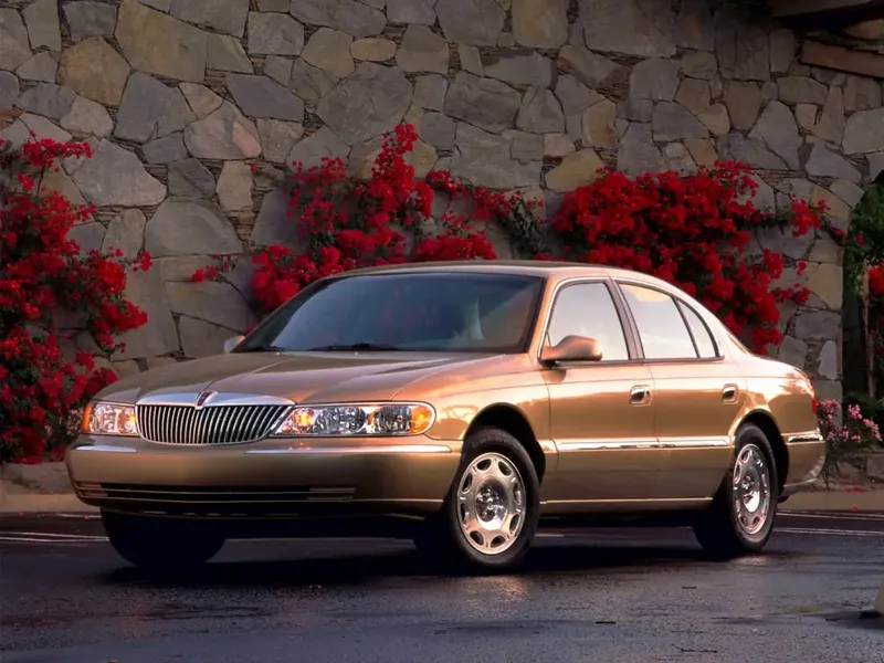 Lincoln Continental рестайлинг 1997, седан, 9 поколение, FN74 (09.1997 - 07.2002)