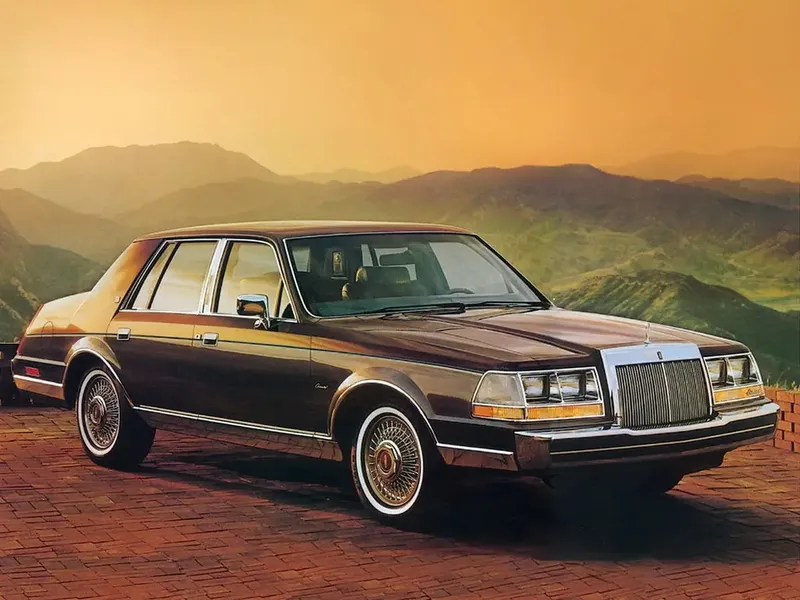 Lincoln Continental рестайлинг 1983, седан, 7 поколение (08.1983 - 09.1987)