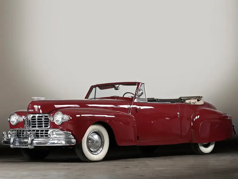 Lincoln Continental 2-й рестайлинг 1946, открытый кузов, 1 поколение (01.1946 - 07.1948)