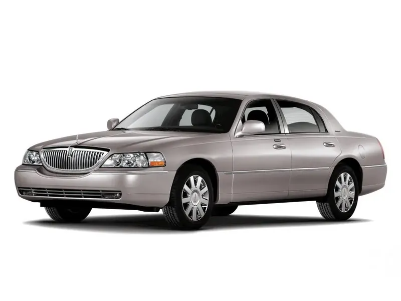 Lincoln Town Car рестайлинг 2002, седан, 3 поколение, FN145 (10.2002 - 08.2011)