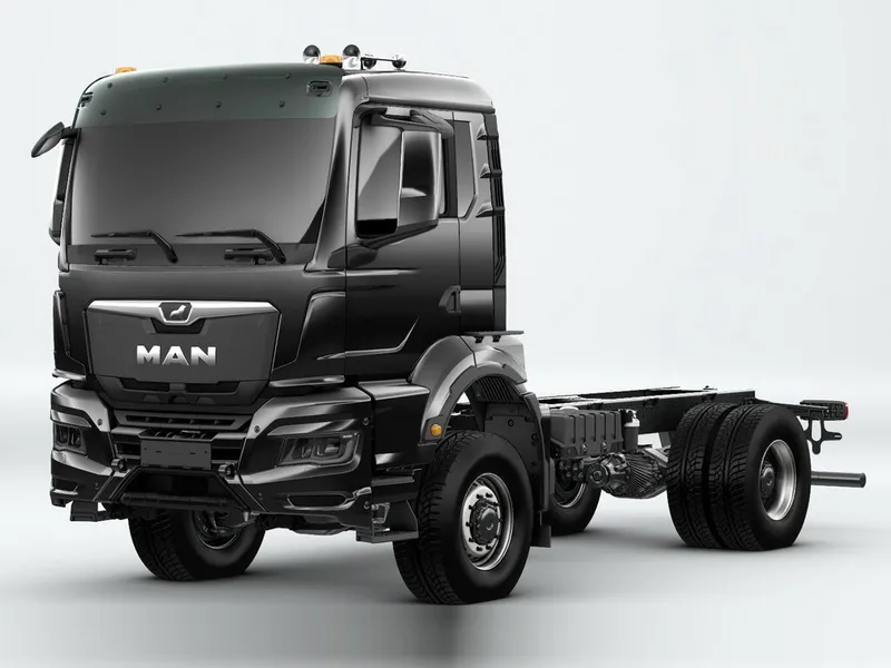 MAN TGS 2020, шасси, 2 поколение (02.2020 - 03.2022)