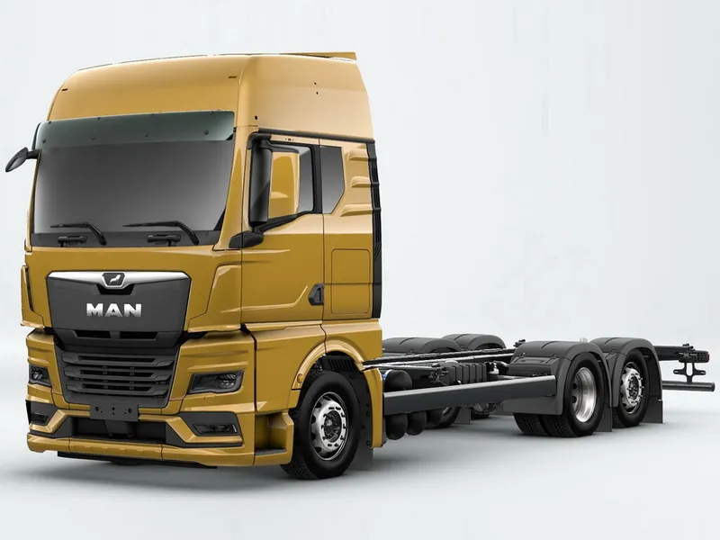 MAN TGX 2020, шасси, 2 поколение (02.2020 - 03.2022)