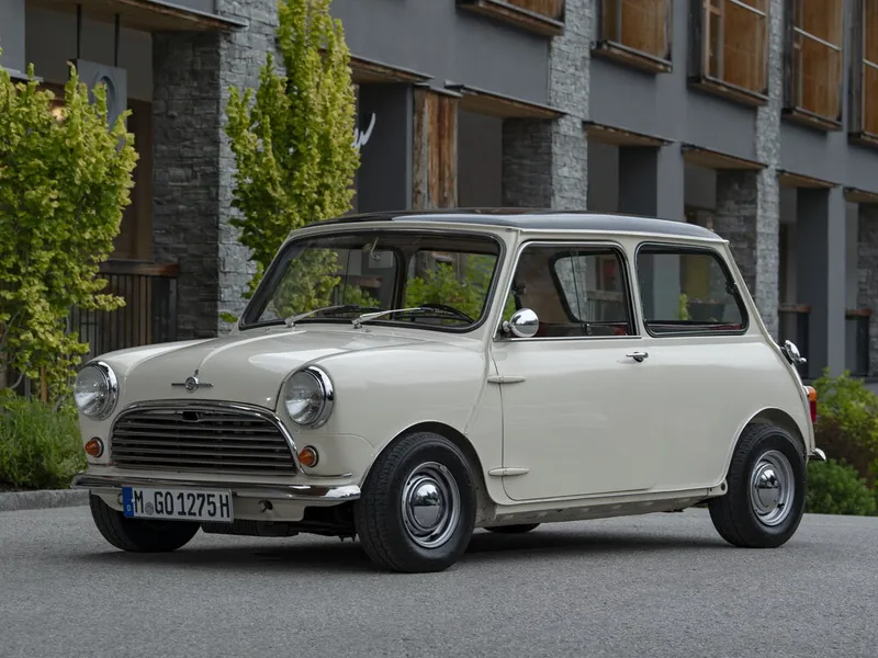 MINI Classic 1959, купе, 1 поколение, Mark 1 (06.1959 - 10.1967)