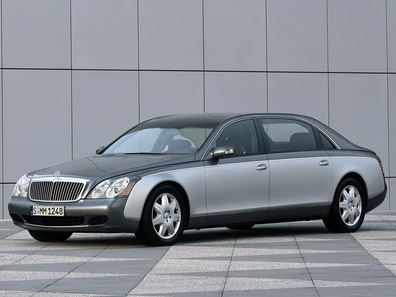 Maybach 62 2002, седан, 1 поколение, V240 (06.2002 - 02.2013)