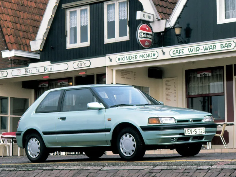 Mazda 323 1989, хэтчбек 3 дв., 4 поколение, BG (09.1989 - 08.1994)