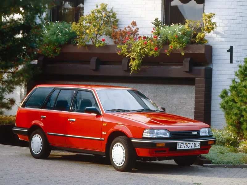 Mazda 323 рестайлинг 1987, универсал, 3 поколение, BW (02.1987 - 01.1995)