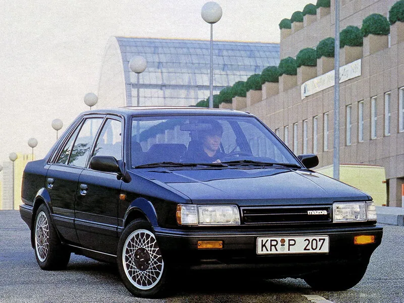 Mazda 323 1985, седан, 3 поколение, BF (01.1985 - 07.1987)