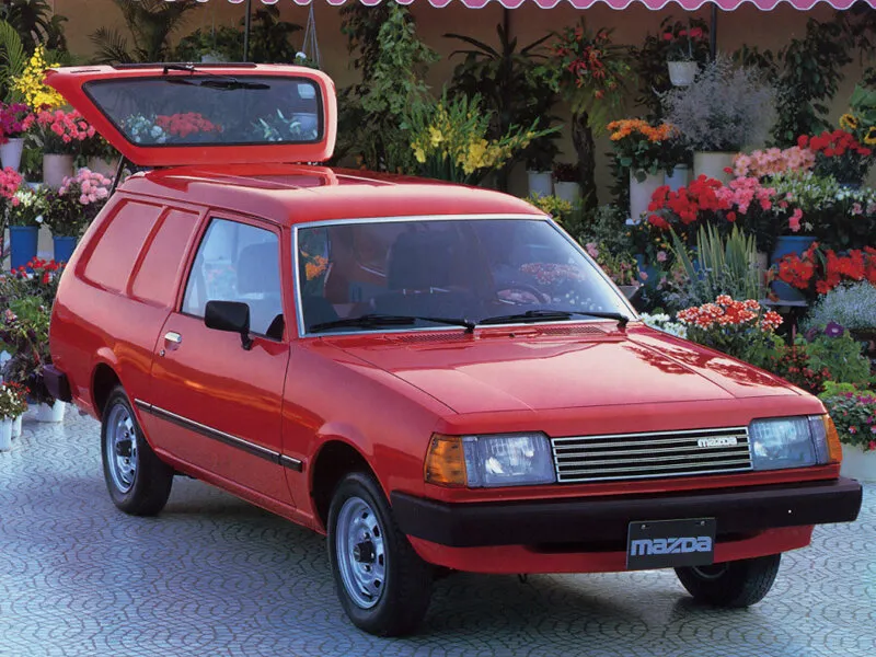 Mazda 323 2-й рестайлинг 1980, цельнометаллический фургон, 1 поколение, FA (06.1980 - 06.1985)