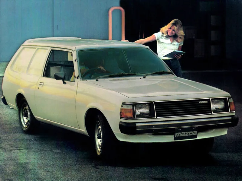 Mazda 323 рестайлинг 1979, цельнометаллический фургон, 1 поколение, FA (05.1979 - 05.1980)