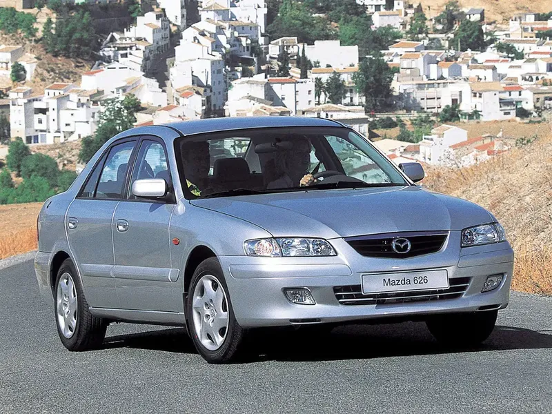 Mazda 626 рестайлинг 1999, седан, 5 поколение, GF (12.1999 - 08.2002)
