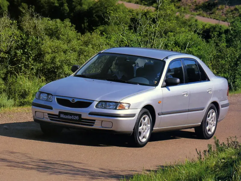 Mazda 626 1997, седан, 5 поколение, GF (04.1997 - 12.1999)
