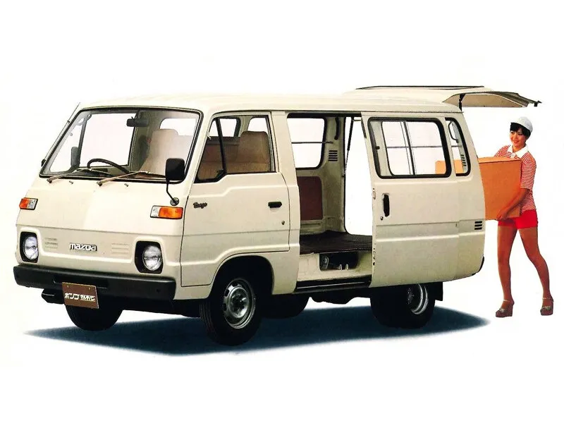 Mazda Bongo 1977, цельнометаллический фургон, 2 поколение, BA1 (09.1977 - 12.1980)