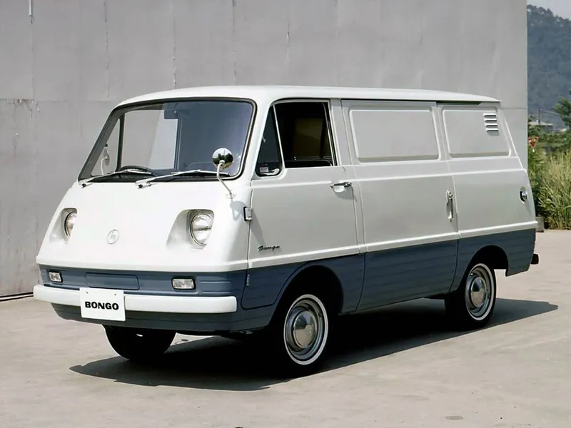 Mazda Bongo 1966, цельнометаллический фургон, 1 поколение (05.1966 - 03.1975)