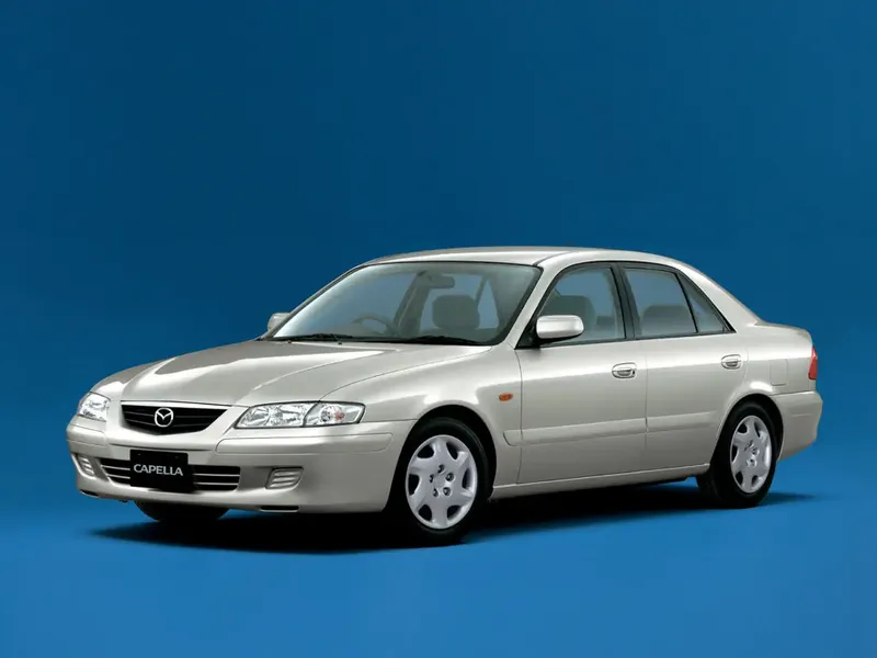 Mazda Capella рестайлинг 1999, седан, 7 поколение, GF (10.1999 - 02.2002)