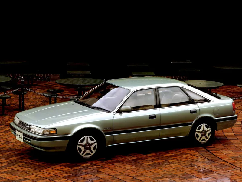 Mazda Capella 1987, лифтбек, 5 поколение, GD (05.1987 - 05.1989)