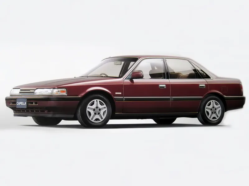 Mazda Capella 1987, седан, 5 поколение, GD (05.1987 - 05.1989)
