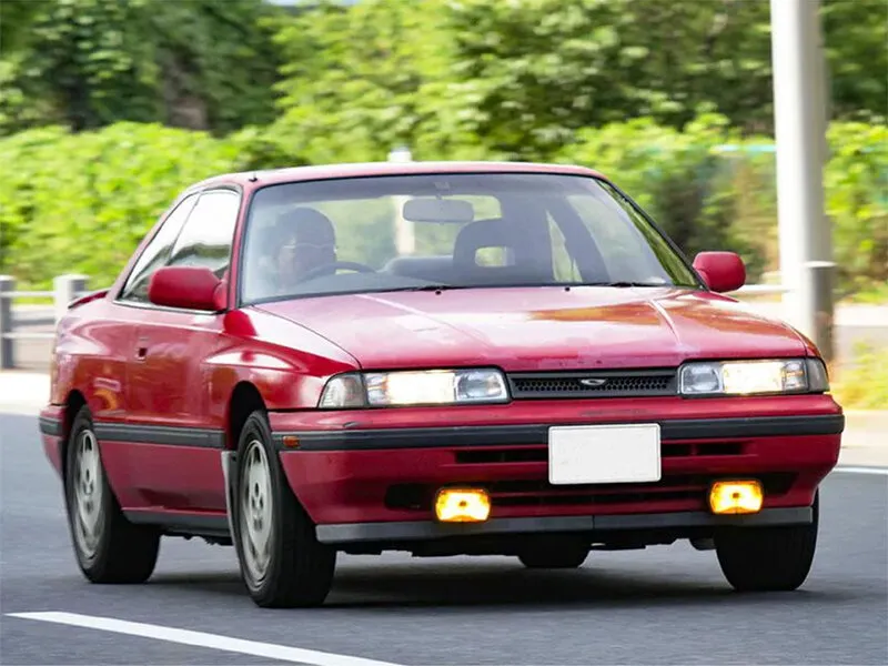 Mazda Capella рестайлинг 1989, купе, 5 поколение, GD (06.1989 - 07.1994)