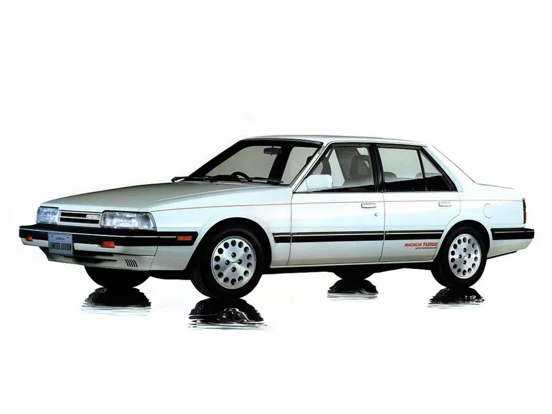 Mazda Capella рестайлинг 1985, седан, 4 поколение, GC (05.1985 - 04.1987)