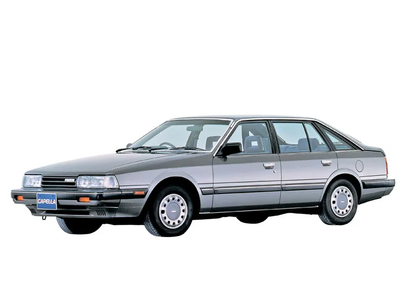 Mazda Capella рестайлинг 1985, лифтбек, 4 поколение, GC (05.1985 - 04.1987)
