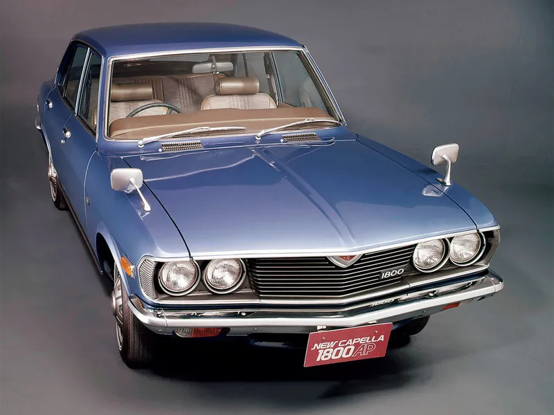 Mazda Capella 1974, седан, 2 поколение (02.1974 - 09.1978)