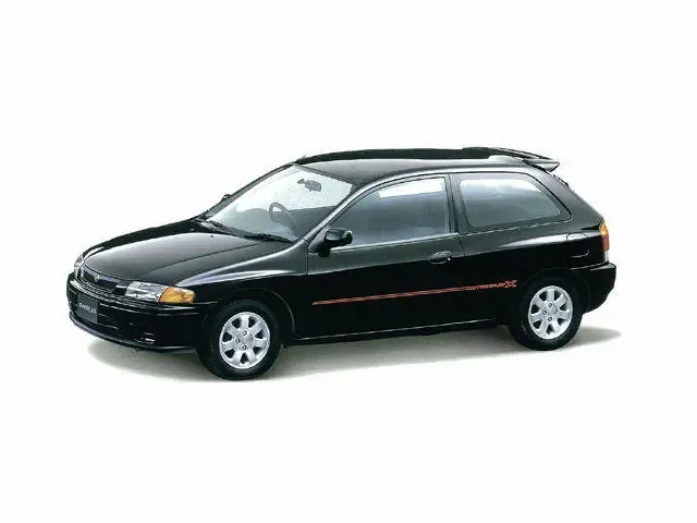 Mazda Familia рестайлинг 1996, хэтчбек 3 дв., 8 поколение, BH (10.1996 - 04.1999)