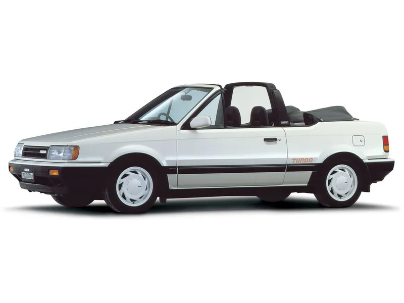 Mazda Familia 1986, открытый кузов, 6 поколение, BF (03.1986 - 01.1987)