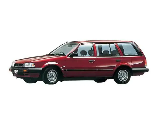 Mazda Familia рестайлинг 1987, универсал, 6 поколение, BW (04.1987 - 08.1994)
