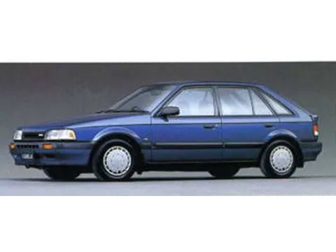 Mazda Familia рестайлинг 1987, хэтчбек 5 дв., 6 поколение, BF (02.1987 - 01.1989)