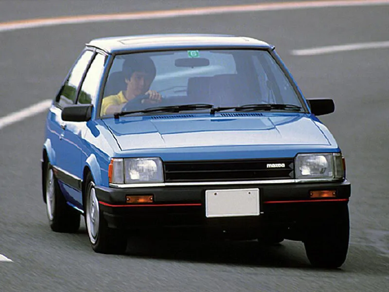 Mazda Familia рестайлинг 1983, хэтчбек 3 дв., 5 поколение, BD (01.1983 - 01.1985)