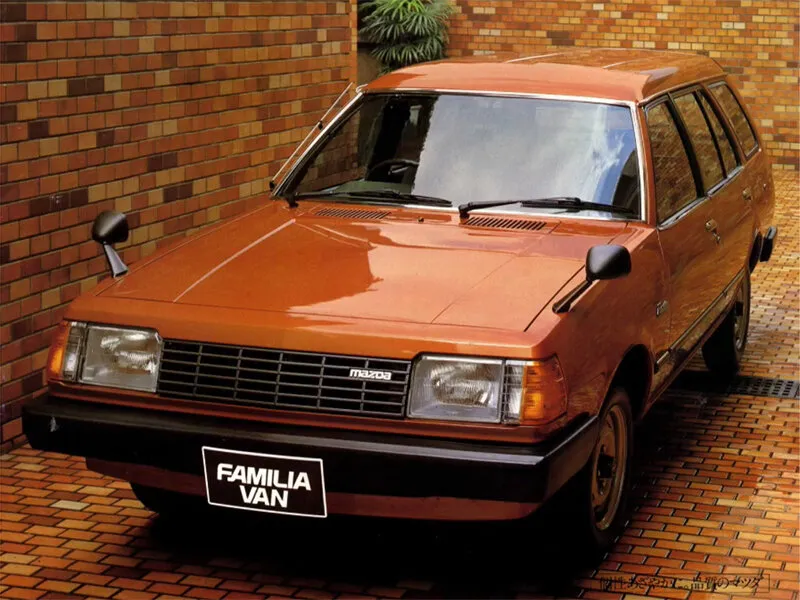Mazda Familia рестайлинг 1979, универсал, 4 поколение, FA4 (04.1979 - 12.1985)