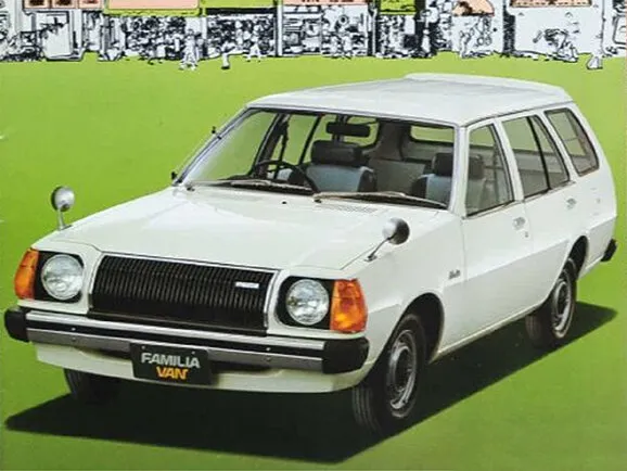 Mazda Familia 1978, универсал, 4 поколение, FA4 (06.1978 - 03.1979)