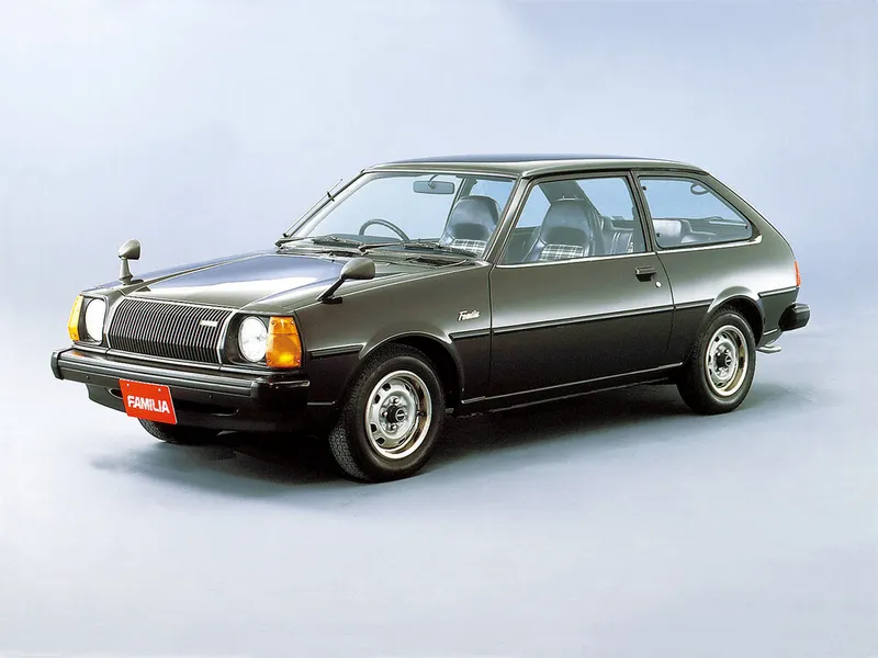 Mazda Familia 1977, хэтчбек 3 дв., 4 поколение, FA4 (01.1977 - 03.1979)