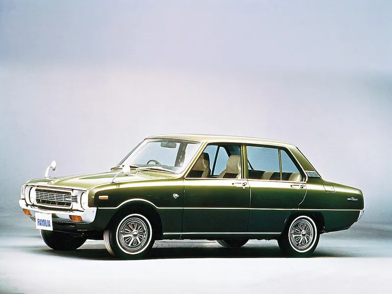 Mazda Familia 1973, седан, 3 поколение, FA3 (09.1973 - 01.1977)