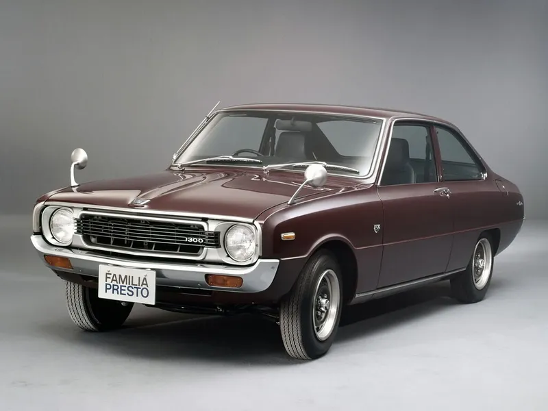 Mazda Familia 1973, купе, 3 поколение, FA3 (09.1973 - 01.1977)
