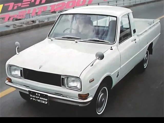 Mazda Familia 2-й рестайлинг 1973, пикап, 2 поколение (01.1973 - 09.1973)