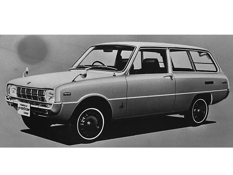 Mazda Familia рестайлинг 1970, универсал, 2 поколение (04.1970 - 01.1972)