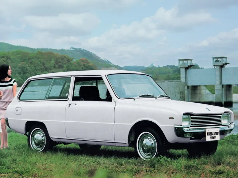 Mazda Familia 1968, универсал, 2 поколение (02.1968 - 04.1970)