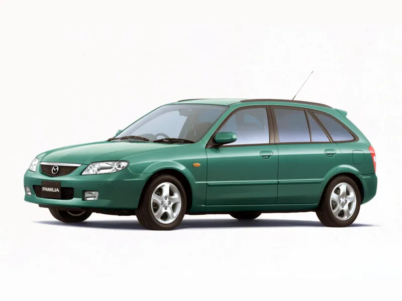 Mazda Familia S-Wagon рестайлинг 2000, универсал, 9 поколение, BJ (10.2000 - 03.2004)